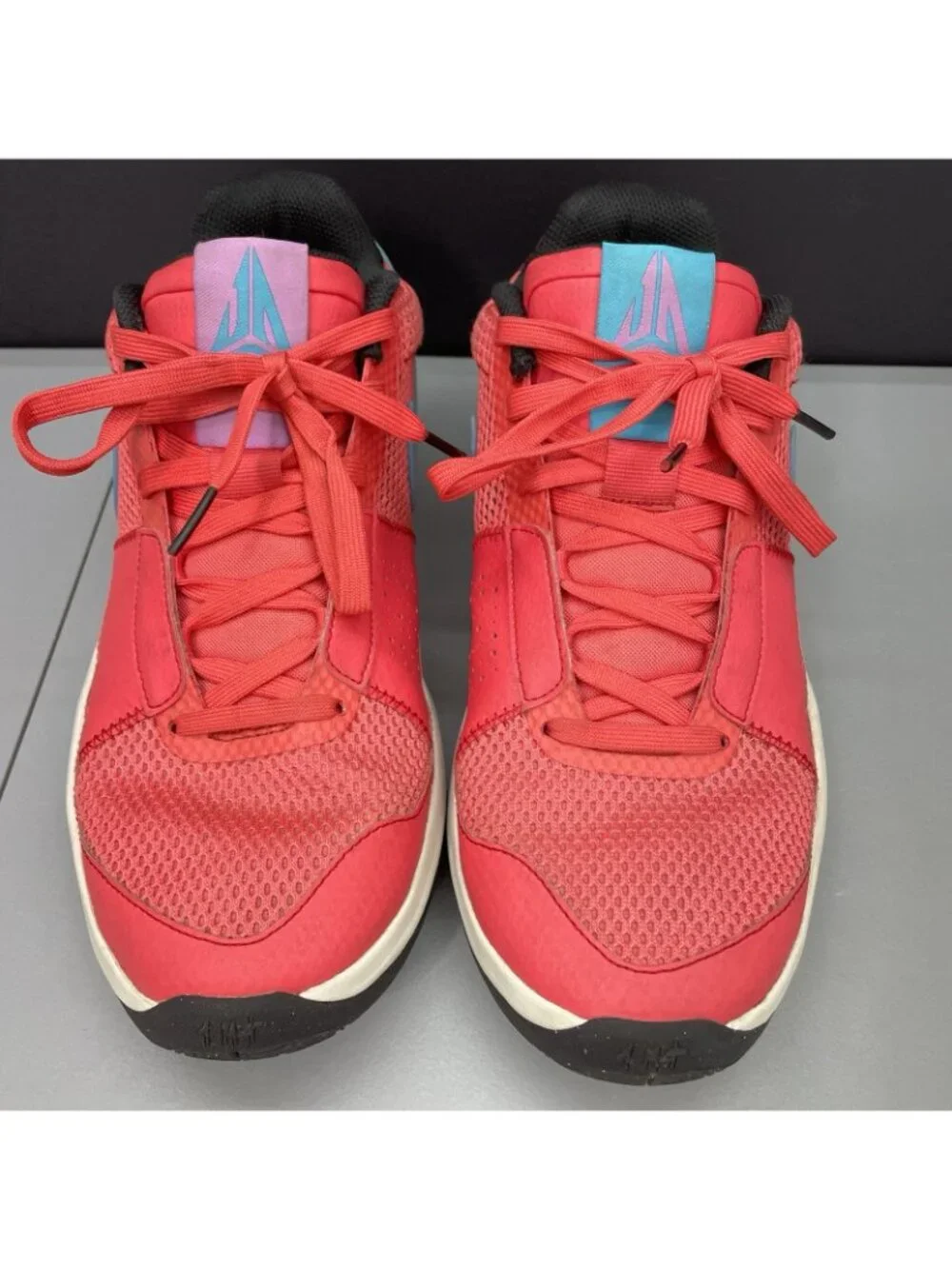 Nike Ja 1 Sneakers Shoes Training Basketball Fuel Ember Glow Red Mens 10